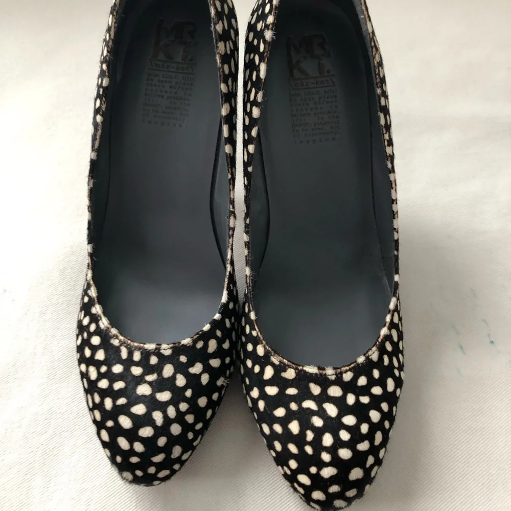 MRKT Oreo Platform Heels